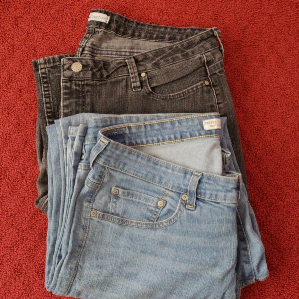 Boot cut jeans